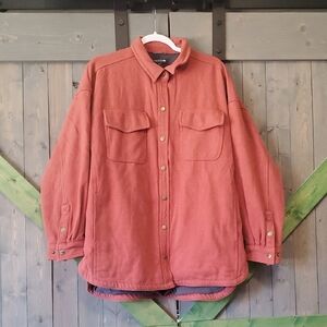 Rust Button-Up Jacket